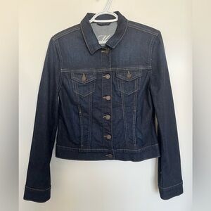 Mavi Classic Cropped Denim Jacket, Size Medium, NWOT